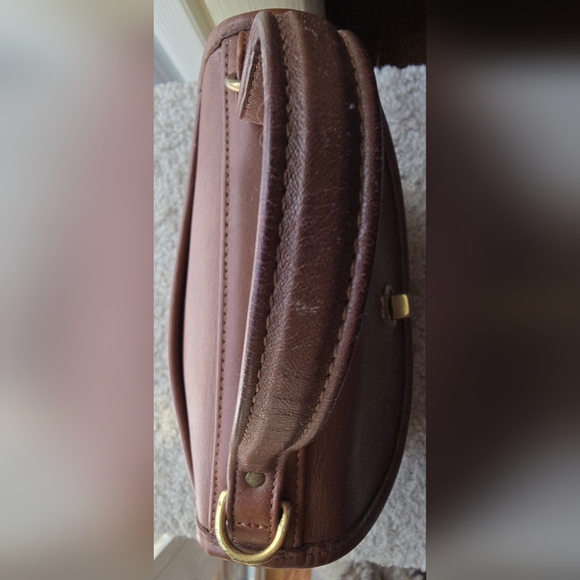 Vintage COACH Regina Bag #9983 British Tan Leather 90s Satchel - Picture 7 of 11